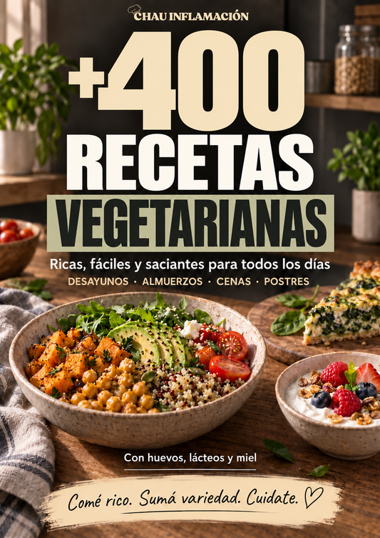 +400 Recetas Vegetarianas